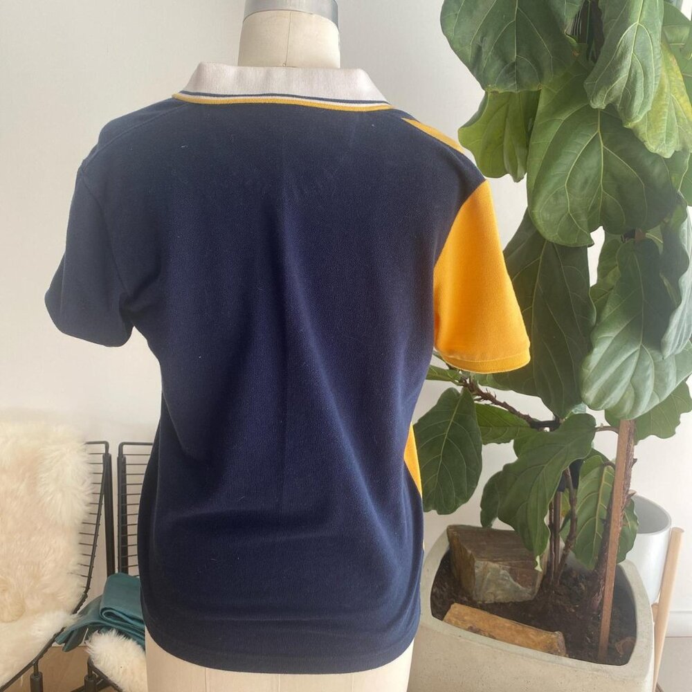 Fahrenheit Color Block Rugby Polo - Picture 3 of 5